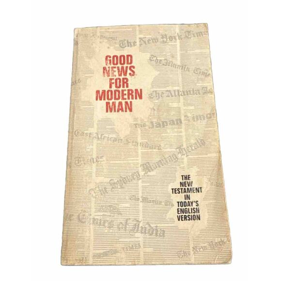 Good News For Modern Man: The New Testament In Today's English 1966 VTG READ - Picture 1 of 7